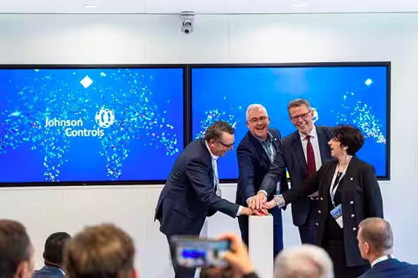 JOHNSON CONTROLS LAUNCHES NEW OPENBLUE INNOVATION CENTER IN ROTTERDAM